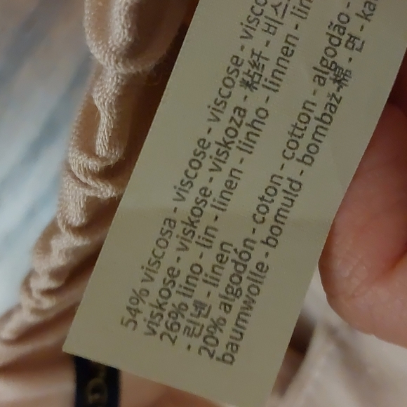 Massimo dutti jogger style linen pants - Picture 4 of 6